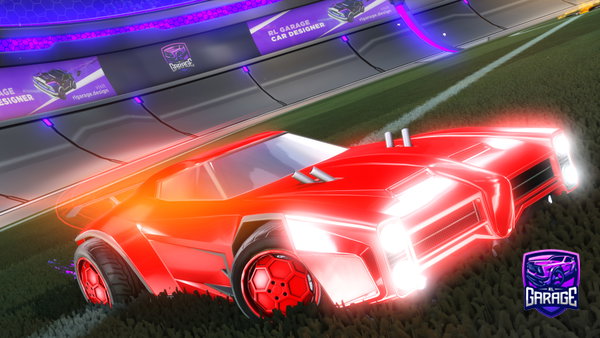 A Rocket League car design from Violetslayer583