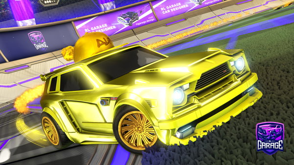 A Rocket League car design from WilD_Nevio