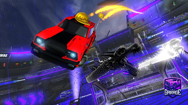 A Rocket League car design from nahumJDM