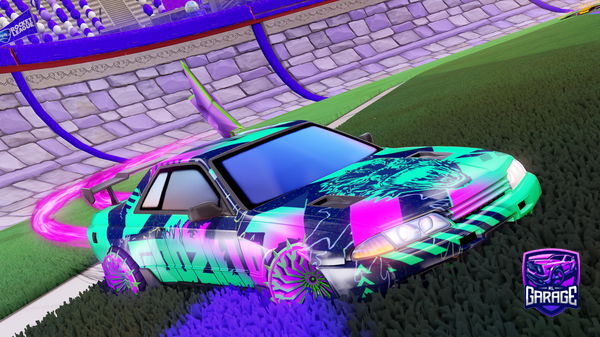 A Rocket League car design from JULA11