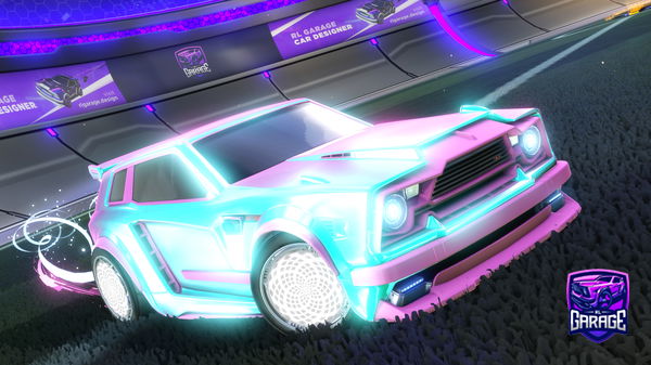 A Rocket League car design from JMarkall