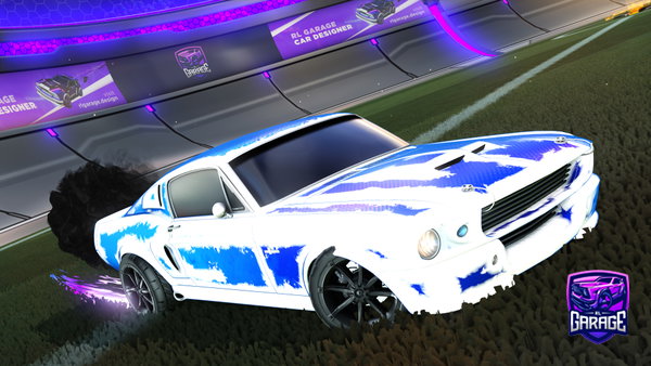 A Rocket League car design from Str_937