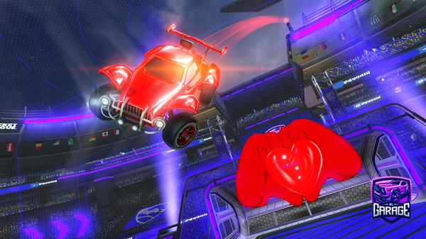 A Rocket League car design from Matthew1309