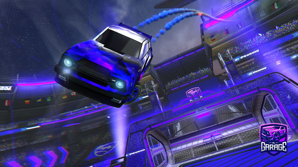 A Rocket League car design from Zirered