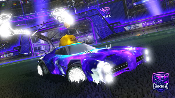 A Rocket League car design from firefox104