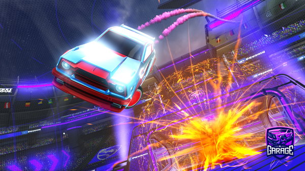 A Rocket League car design from 132eez