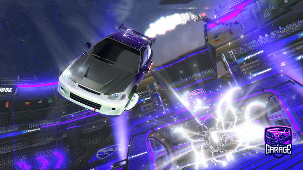 A Rocket League car design from 1NxY