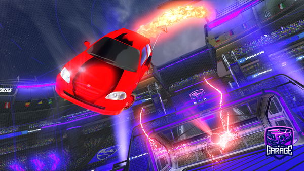 A Rocket League car design from Mariogogo