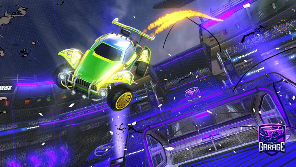 A Rocket League car design from harrtzzy