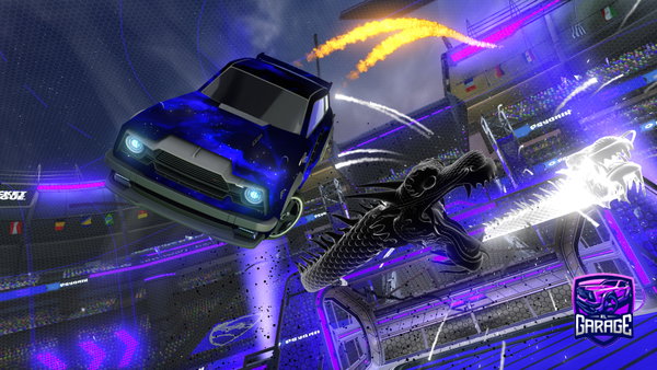A Rocket League car design from skyz7
