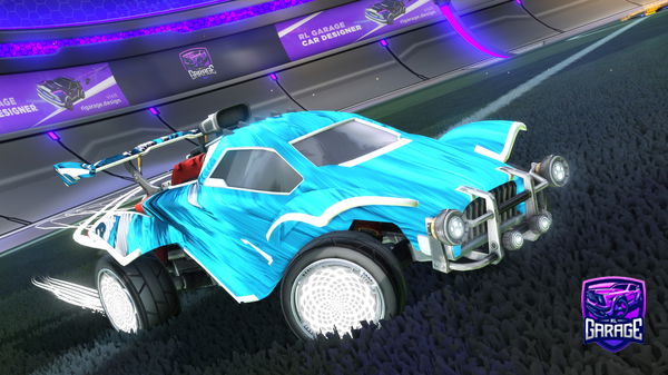 A Rocket League car design from willarcs135