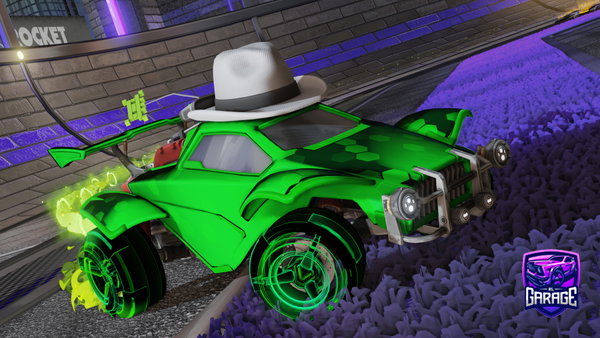 A Rocket League car design from LegendaryOatmilk