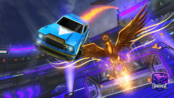 A Rocket League car design from Vicax