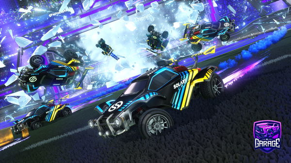 A Rocket League car design from sazerac