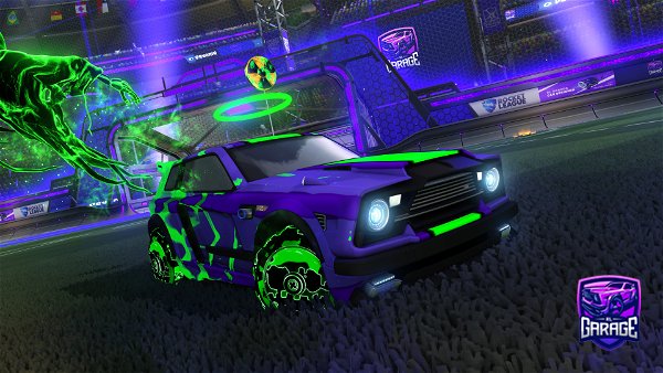 A Rocket League car design from System2611
