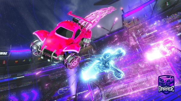 A Rocket League car design from xNewby3