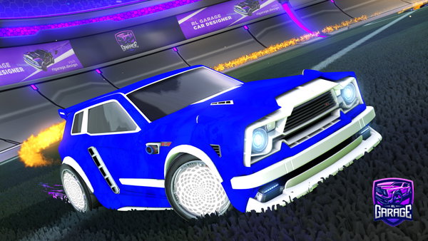 A Rocket League car design from raed1431