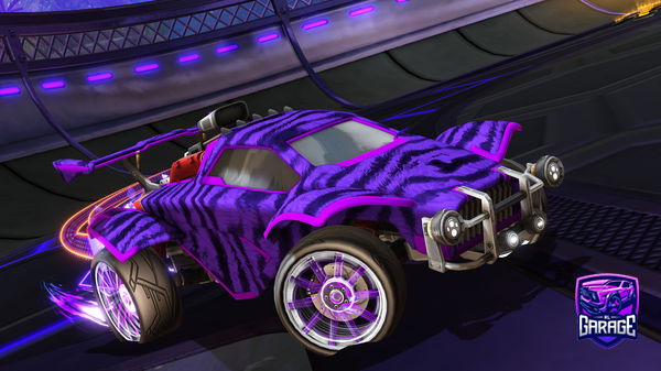 A Rocket League car design from nauctaly