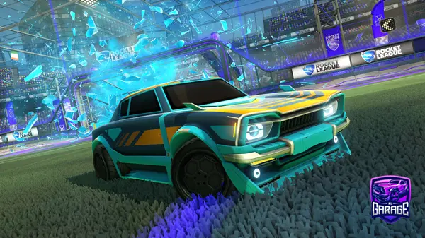 A Rocket League car design from FBs3ur1nck