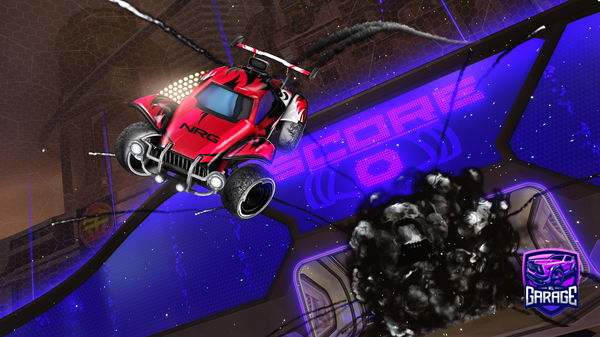 A Rocket League car design from rubiijnr