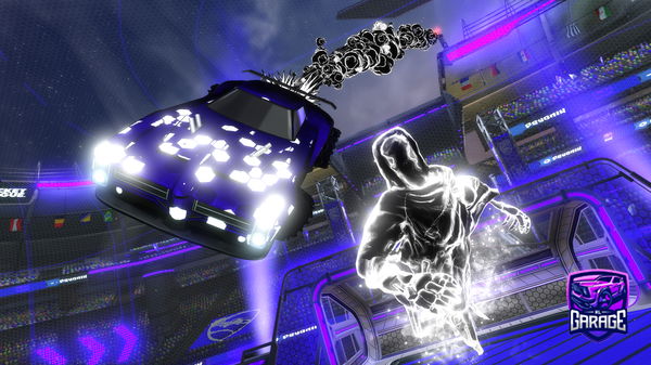 A Rocket League car design from PRPLDUCK