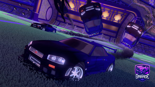 A Rocket League car design from Logeyking_RL
