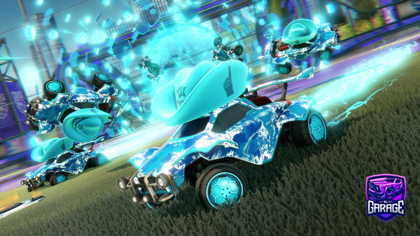 A Rocket League car design from Superfast911