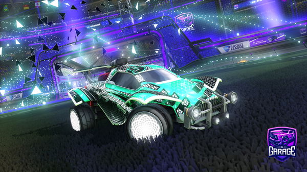 A Rocket League car design from -Goose-