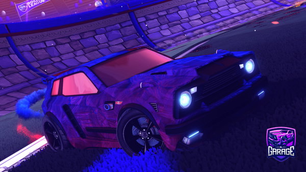 A Rocket League car design from theshadytv