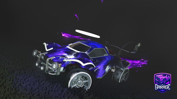 A Rocket League car design from solidRN