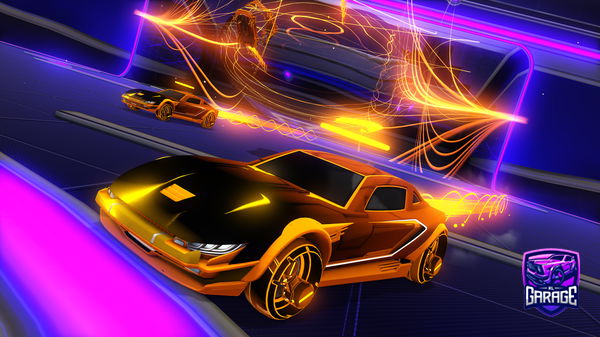 A Rocket League car design from irosario78