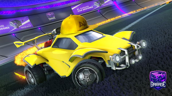 A Rocket League car design from m3ss1g04t