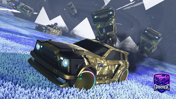 A Rocket League car design from BelugaMcCoy