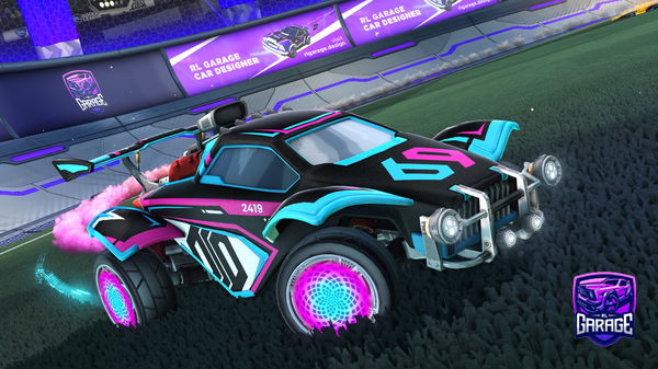 A Rocket League car design from UltraMag117