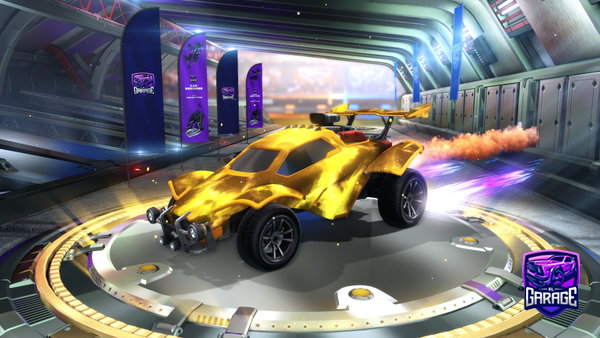 A Rocket League car design from abdui