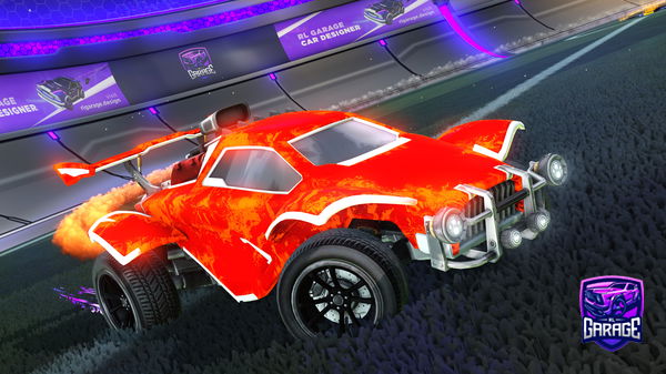 A Rocket League car design from jdipros3