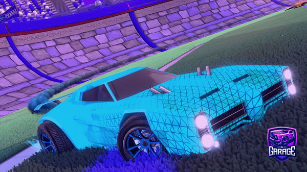 A Rocket League car design from 1akerrr