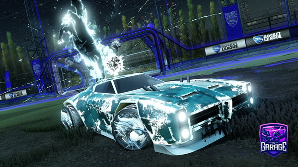 A Rocket League car design from Thespasticgamer00