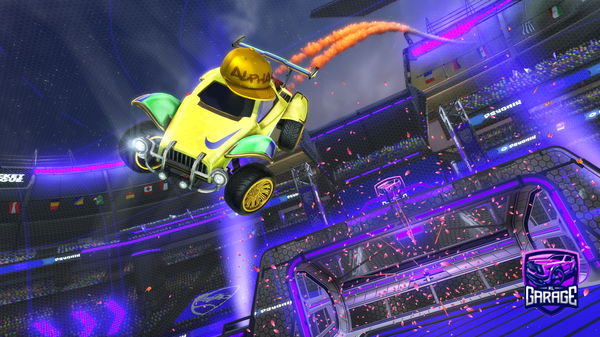 A Rocket League car design from EnriqueFut