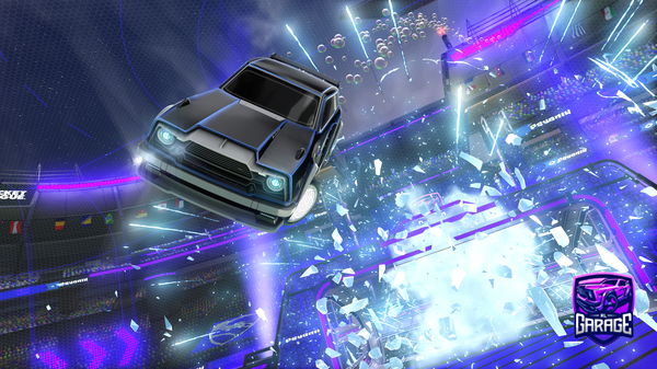 A Rocket League car design from Neat6ix