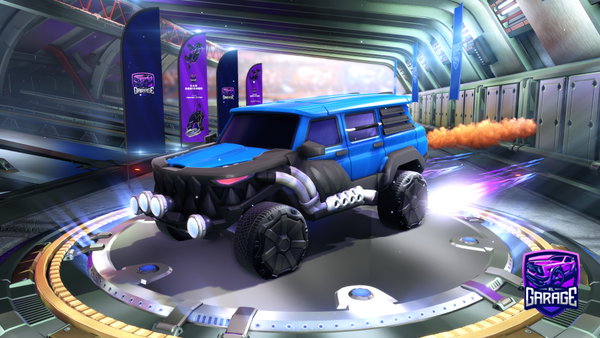 A Rocket League car design from dragonyyyy