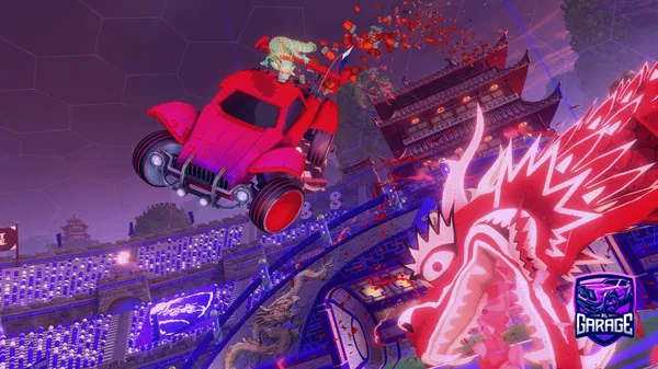 A Rocket League car design from Ripperatschool