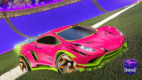 A Rocket League car design from Shooteo2313