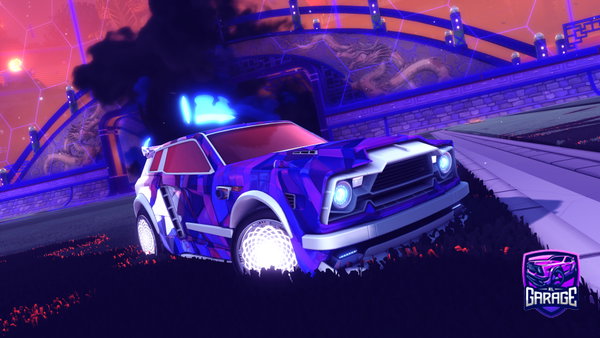 A Rocket League car design from Mando05
