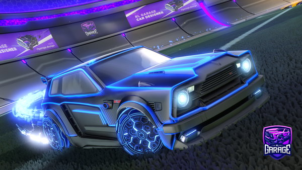 A Rocket League car design from ZuukaBlue
