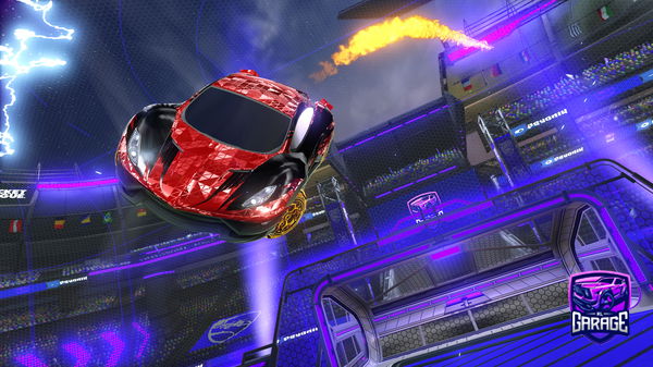 A Rocket League car design from doobyDaDog