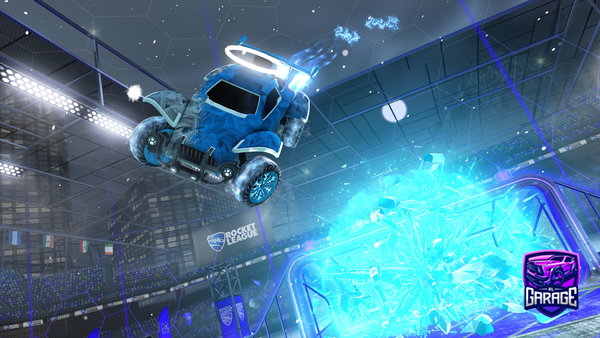 A Rocket League car design from Vainamo