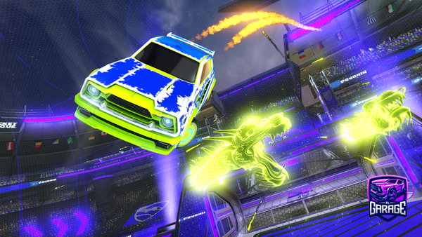 A Rocket League car design from Fearll