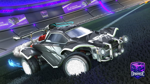 A Rocket League car design from Lduzmani