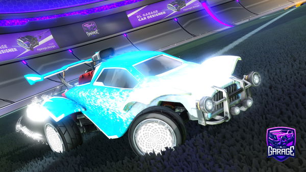 A Rocket League car design from Shaftstyle